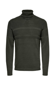 Bace Roll Neck - Peat