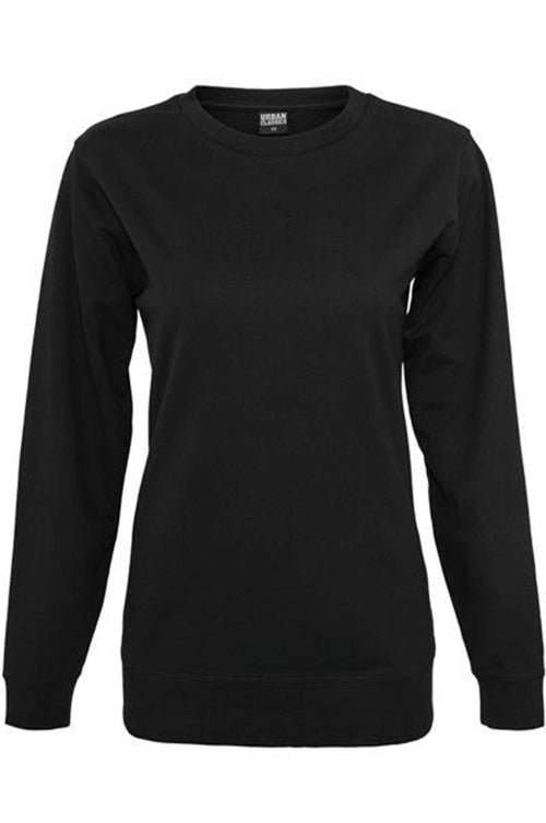 Basic Crewneck - Black (women) - TeeShoppen Group™ - Shirt - TeeShoppen