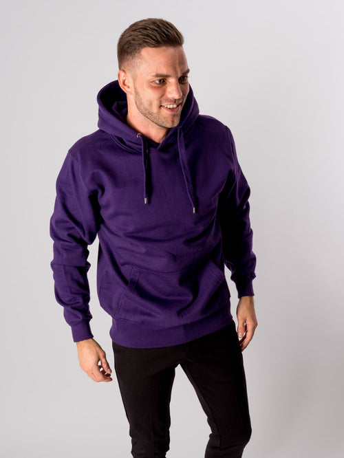 Basic Hoodie - Purple - TeeShoppen Group™ - Shirt - TeeShoppen