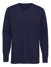 Basic Long-sleeved T-shirt - Navy