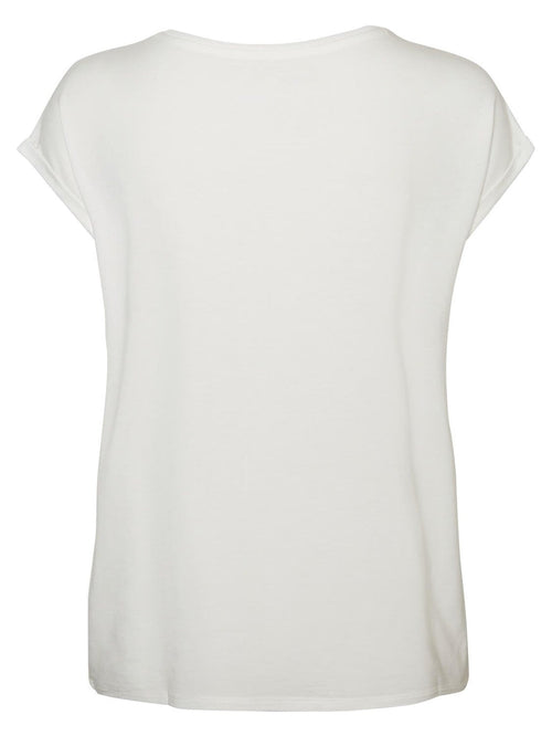 Basic soft t-shirt - Snow White - TeeShoppen Group™ - T-shirt - Vero Moda
