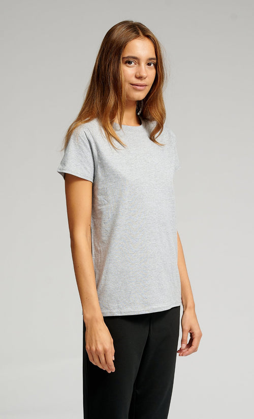 Basic T-Shirt - Oxford Grey - TeeShoppen Group™ - T-shirt - TeeShoppen