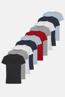 Basic T-Shirt - Pauschalangebot (9 Stk.)