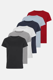 Basic T -Shirt - Paketgeschäft (6 PCs.)