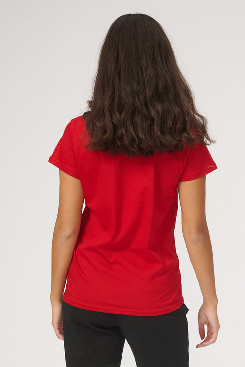 Basic T-shirt - Red - TeeShoppen Group™ - T-shirt - TeeShoppen