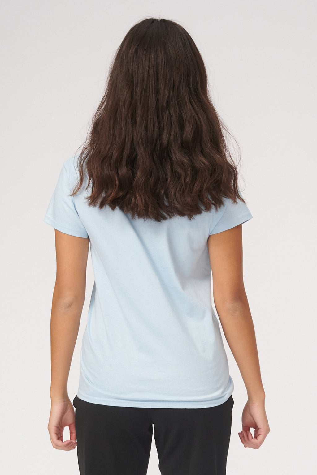 Basic T -Shirt - Himmelblau