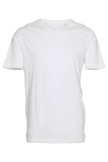 Grundlegendes vneck T -Shirt - Weiß