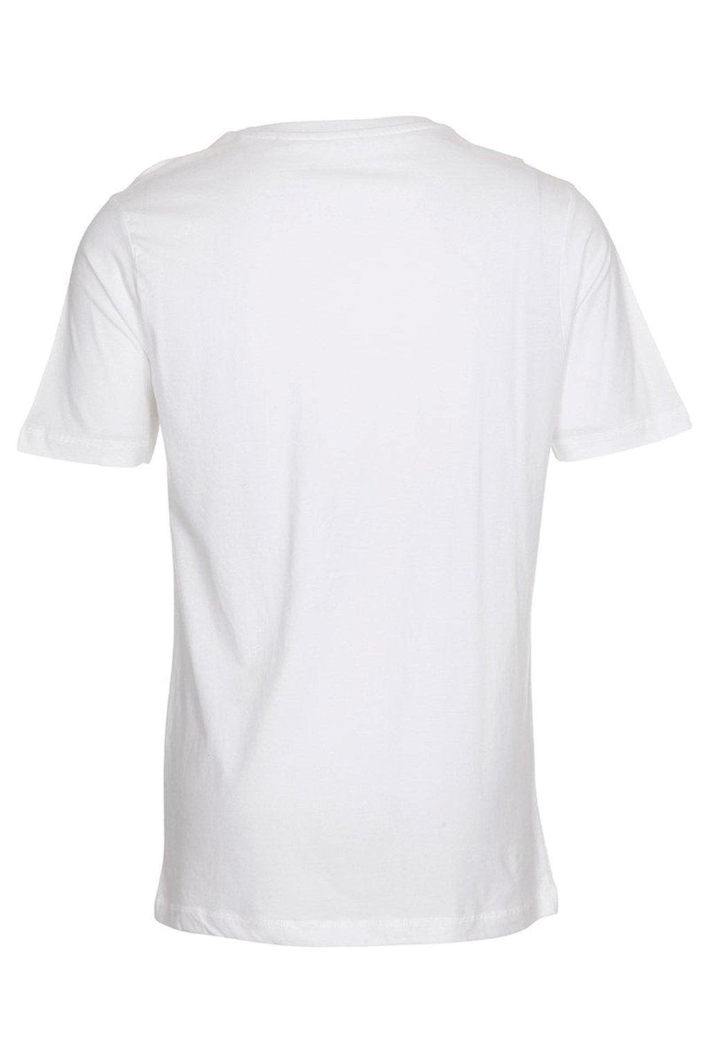 Grundlegendes vneck T -Shirt - Weiß