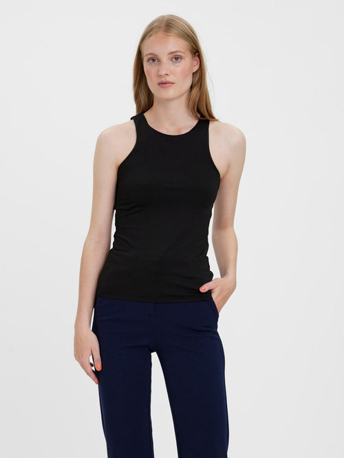 Bianca Tank Top - Black - TeeShoppen Group™ - T-shirt - Vero Moda