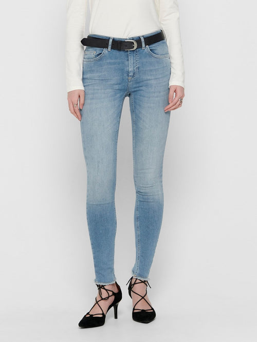 Blush Mid Jeans - Light Blue Denim - TeeShoppen Group™ - Jeans - ONLY