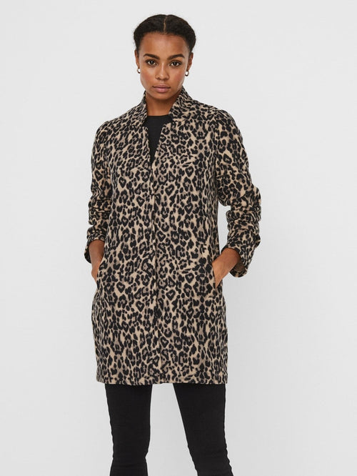 Brushed Katrine Coat - Sepia Tint - TeeShoppen Group™ - Jacket - Vero Moda