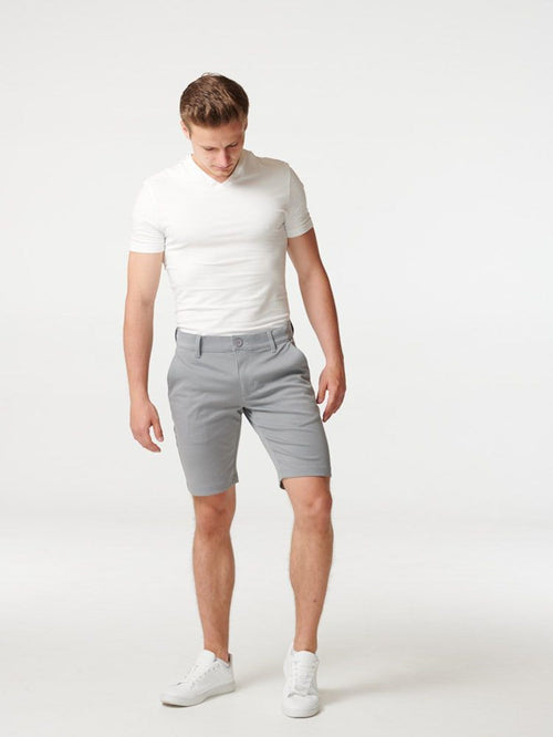 Chino Shorts - Light gray - TeeShoppen Group™ - Shorts - TeeShoppen