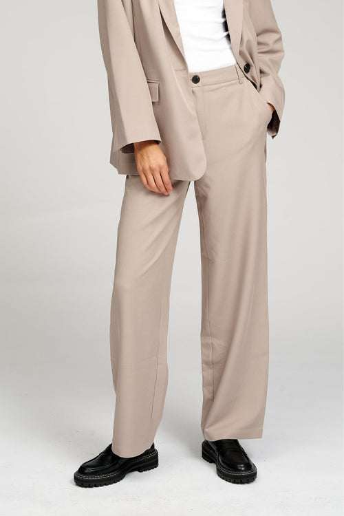 Classic Suit Pants - Grey - TeeShoppen Group™ - Pants - TeeShoppen
