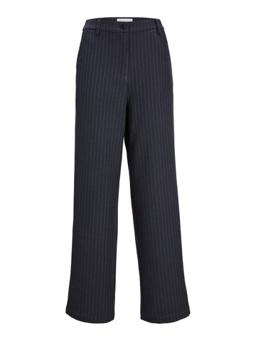 Classic Suit Pants - Navy Pinstripe