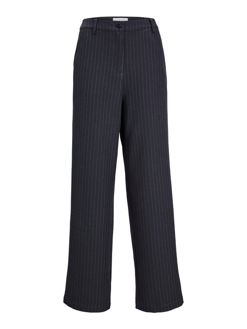 Classic Suit Pants - Navy Pinstripe - TeeShoppen Group™ - Pants - TeeShoppen