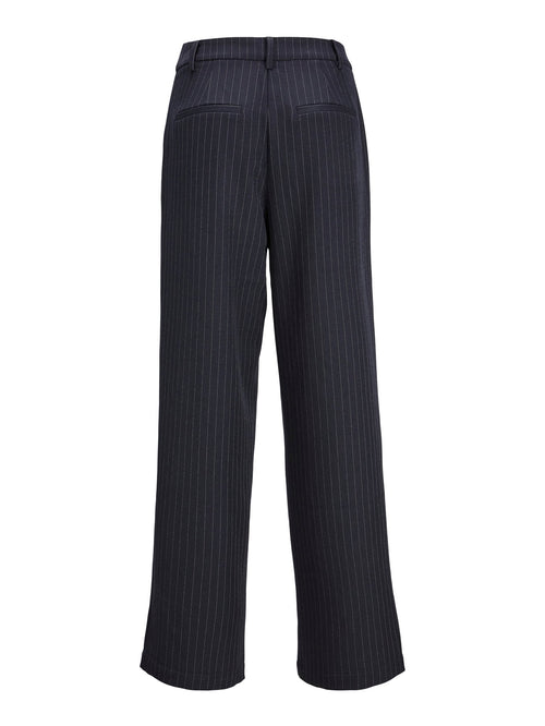 Classic Suit Pants - Navy Pinstripe - TeeShoppen Group™ - Pants - TeeShoppen