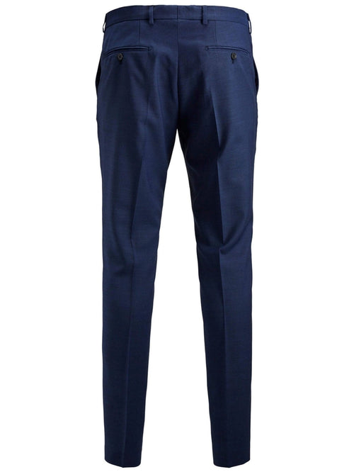 Classic Suit pants Slimfit - Medieval Blue - TeeShoppen Group™ - Pants - Jack & Jones