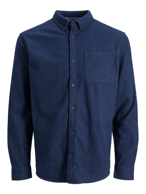 Classic Walter Skjorte - Navy Blazer - TeeShoppen Group™ - Formal Shirts & Blouses - Jack & Jones