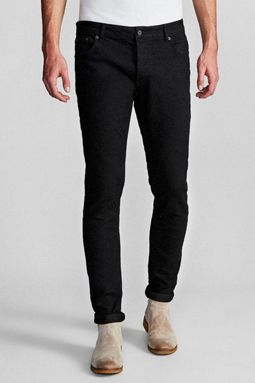 Denim slim Jeans Stretch - Black - TeeShoppen Group™ - Jeans - Solid