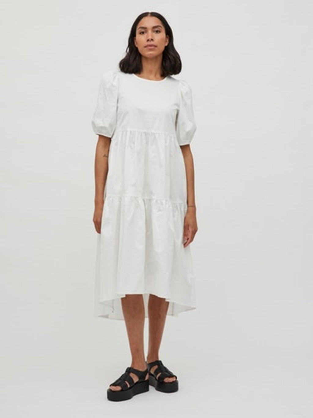 Donna 2/4 Kleid - Weiß