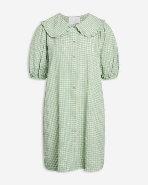 Efa shirt dress - Green - TeeShoppen Group™ - Dress - Sisters Point