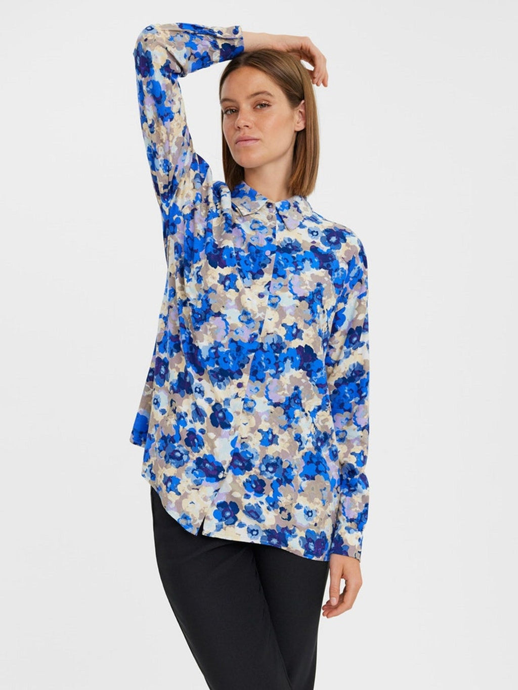 Elly Longsleeve Shirt - nautisch blau