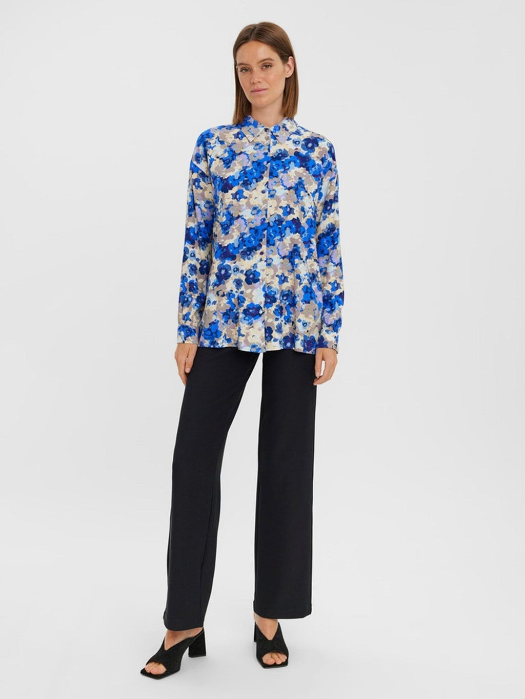 Elly Longsleeve Shirt - nautisch blau