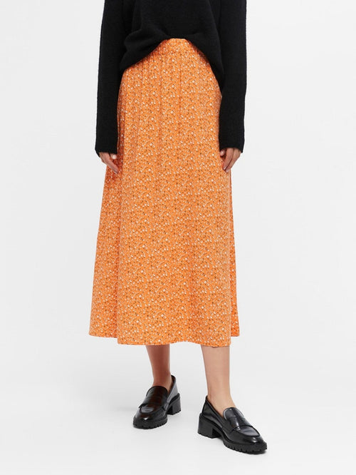 Ema Bobbie Skirt - Autumn Sunset - TeeShoppen Group™ - Skirt - Object