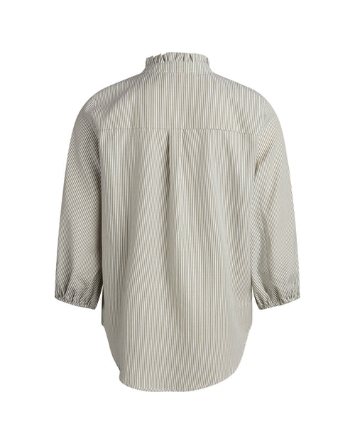 Emia Shirt - Khaki - TeeShoppen Group™ - Formal Shirts & Blouses - Sisters Point