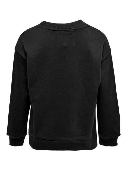 Every Life O-Neck Sweatshirt - Black - TeeShoppen Group™ - Shirt - Kids Only
