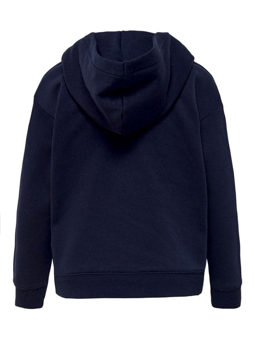 Every Life Small Logo Hoodie - Evening Blue - TeeShoppen Group™ - Shirt - Kids Only