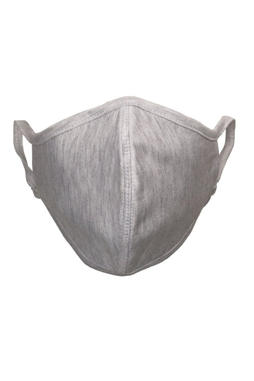 Fabric mask - Light gray (organic cotton) - TeeShoppen Group™ - Accessories - TeeShoppen