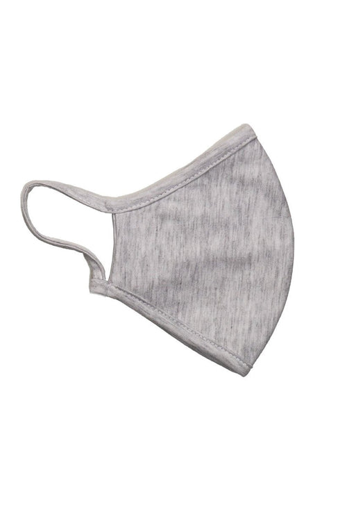 Fabric mask - Light gray (organic cotton) - TeeShoppen Group™ - Accessories - TeeShoppen