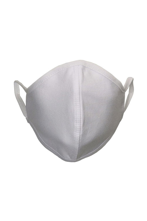 Fabric mask - White (organic cotton) - TeeShoppen Group™ - Accessories - TeeShoppen