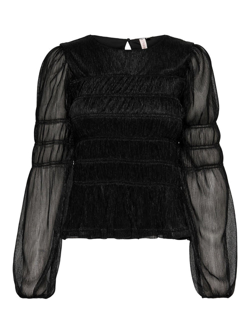 Fallon Wenda Bluse - Sort - TeeShoppen Group™ - Formal Shirts & Blouses - ONLY
