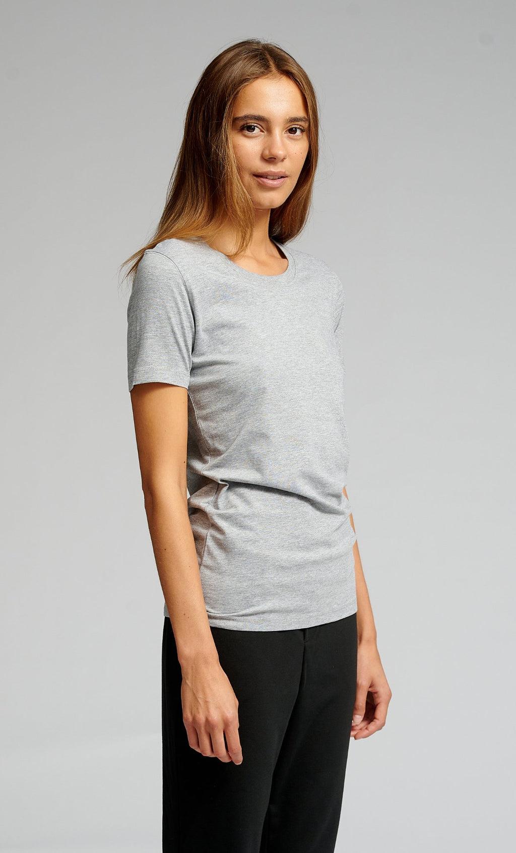 Eingebautes T -Shirt - Oxford Gray
