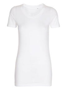Tailliertes T -Shirt - Weiß