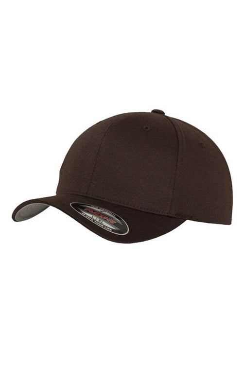 FlexFit Original Baseball Cap - Brown - TeeShoppen Group™ - Accessories - Flexfit
