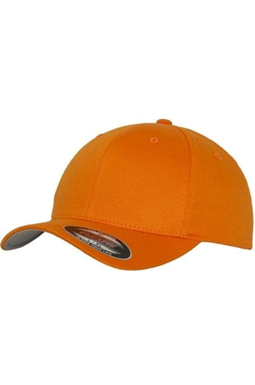 FlexFit Original Baseball Cap - Orange - TeeShoppen Group™ - Accessories - Flexfit