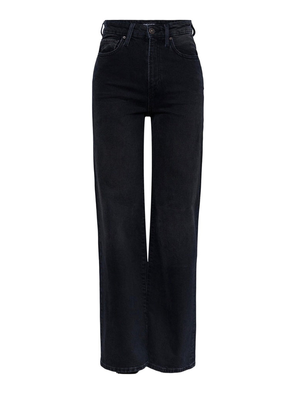 Flikka High Taille Wide Jeans - schwarzer Jeans