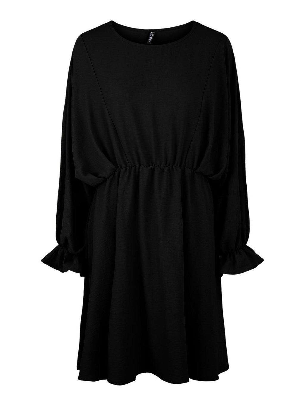 Flores Langarm -Kleid - schwarz