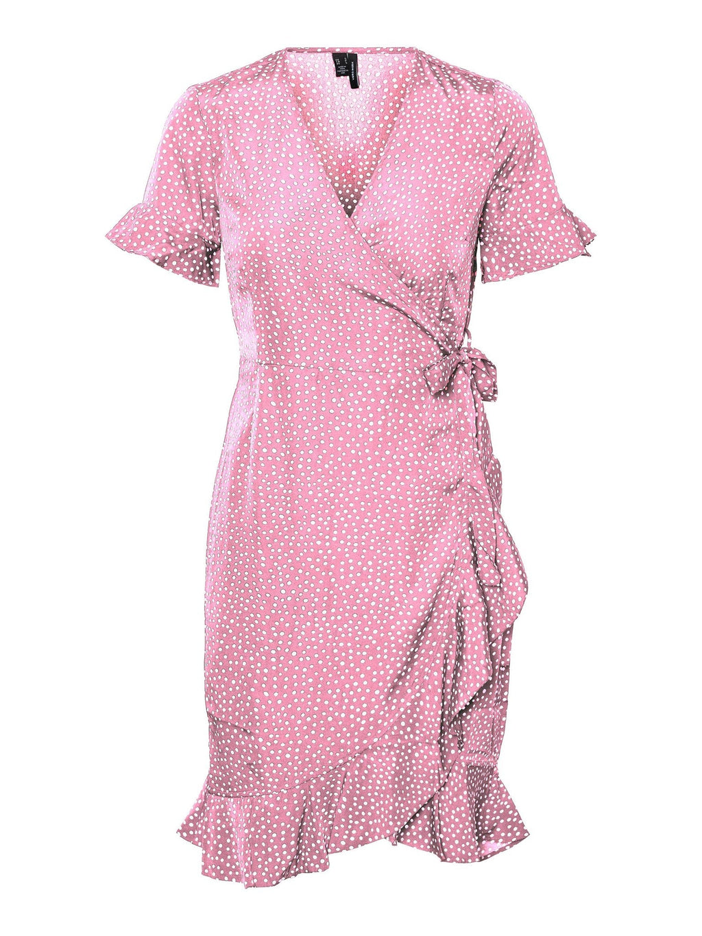 Henna 2/4 Wrap -Kleid - Prism Pink
