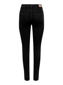 Ikonische Highwaist -Jeans - schwarz