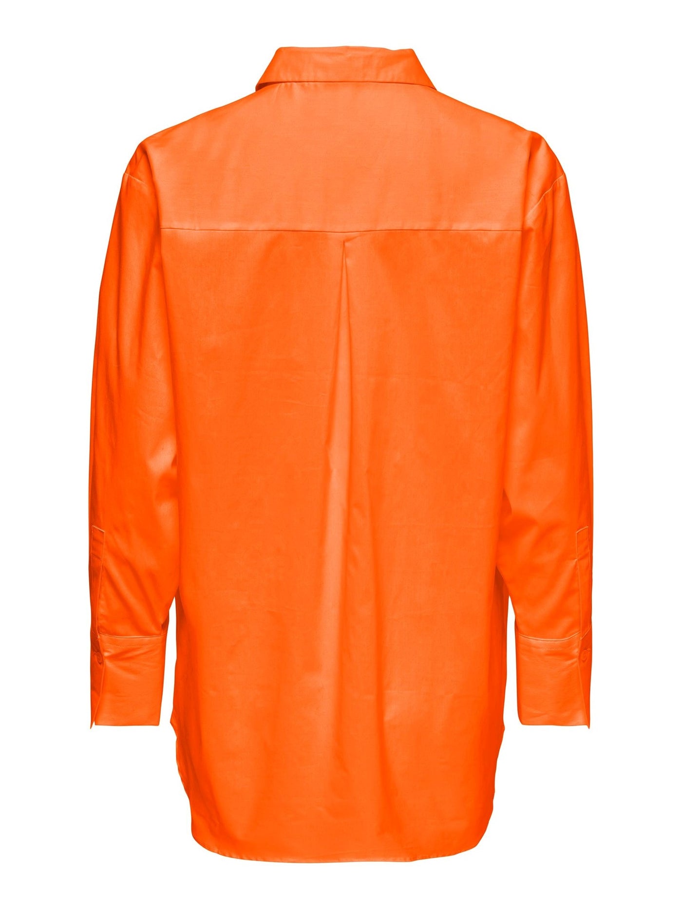 Mio Langer Hemd - Vibrant Orange - Jacqueline de Yong - Orange 3