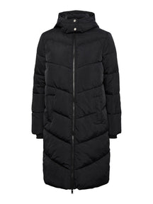 Jamilla Long Pufferjacke - schwarz