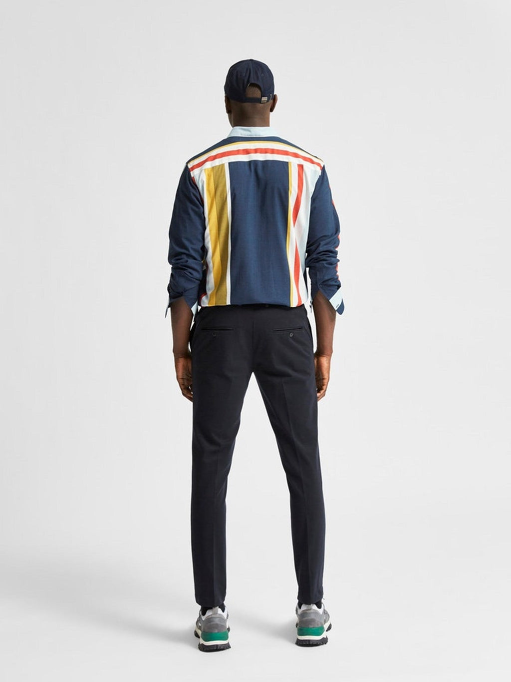 Jim Flex Hosen - Navy Blazer