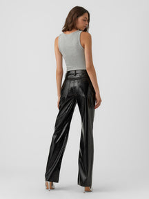 Kithy Lose Glossy Pants - Schwarz