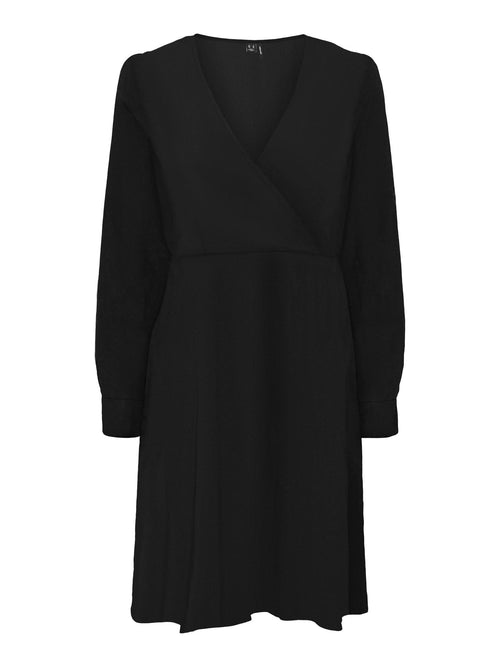 Kittie Kjole - Sort - TeeShoppen Group™ - Dress - Vero Moda