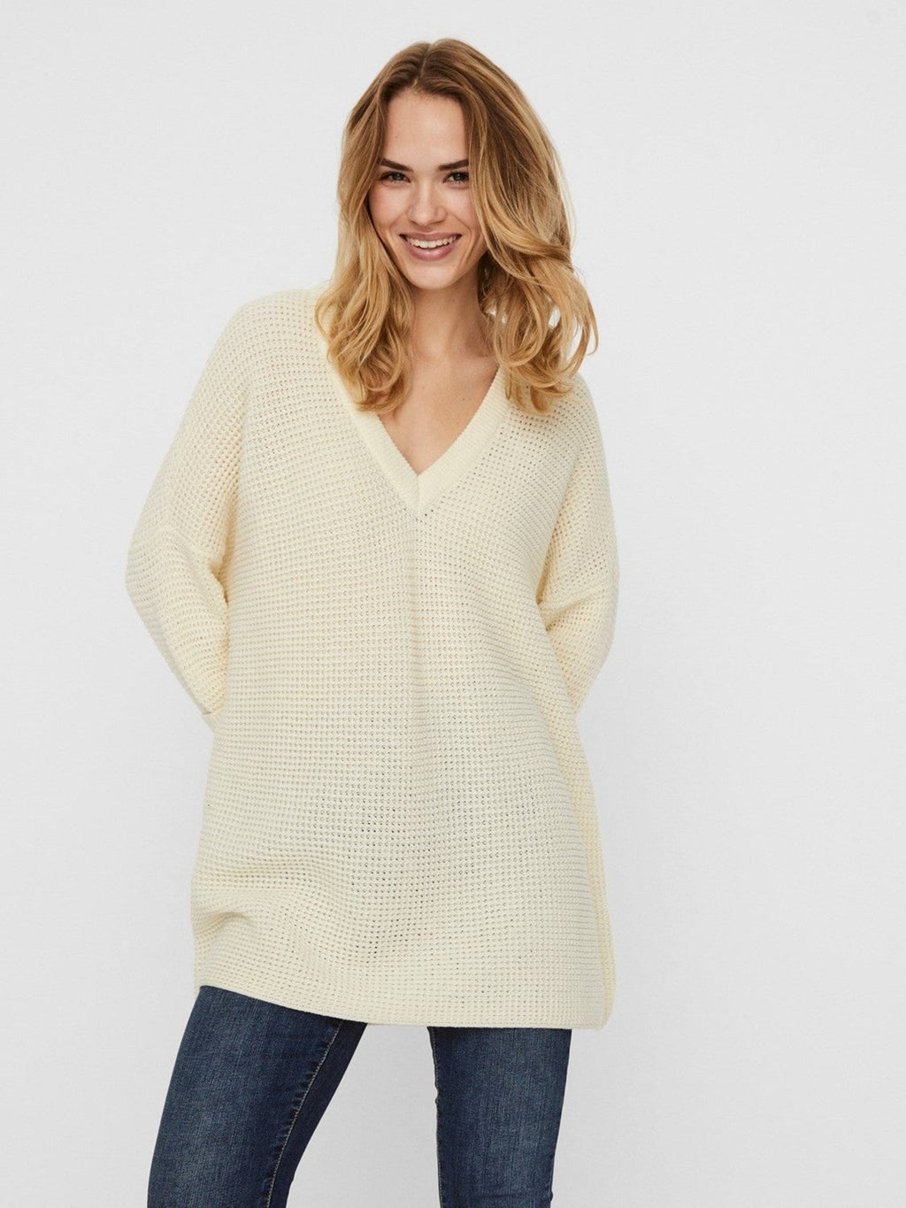 Leanna Strickpullover - Birke