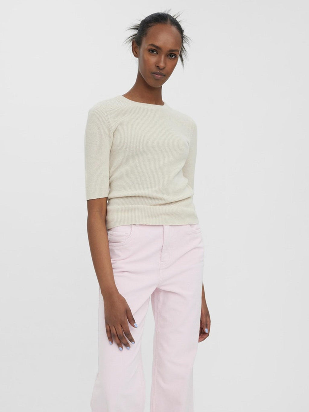 Lexsun O -Neck Pullover - Birke